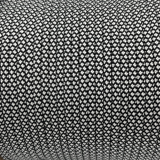 Paracorde 550 type 3 - Silver diamonds noir