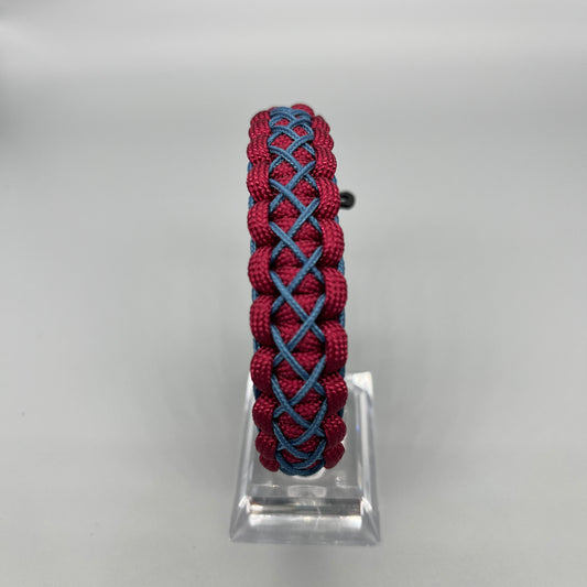 Bracelet cobra herringbone stitch