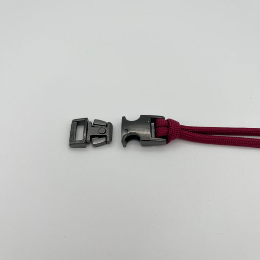 Boucle rapide métal noir taille 15 mm