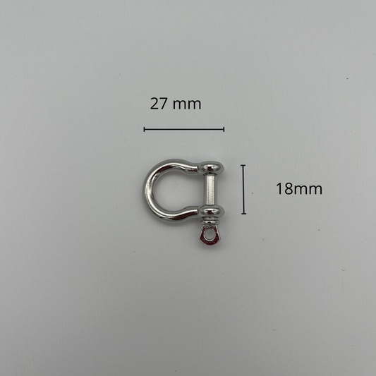 Manille lyre couleur chrome