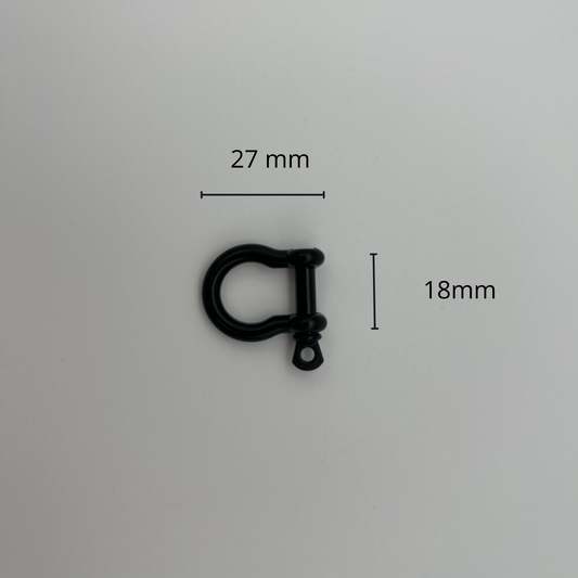 Manille lyre couleur noir