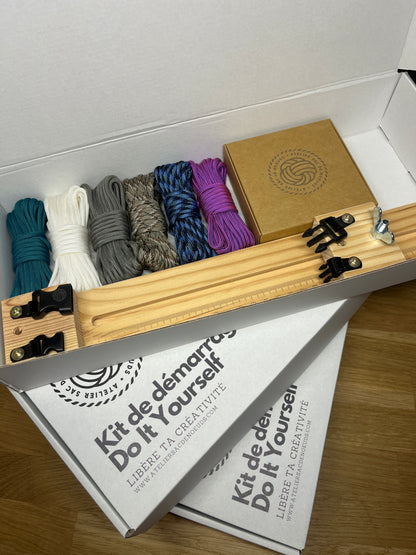 Le Kit de démarrage paracorde : Kit do it yourself