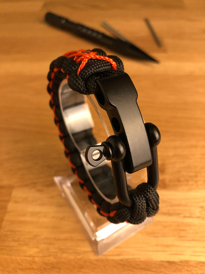 Bracelet cobra cousu