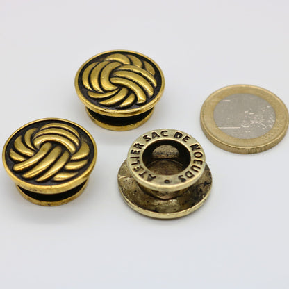 Perle-bouton Atelier sac de noeuds